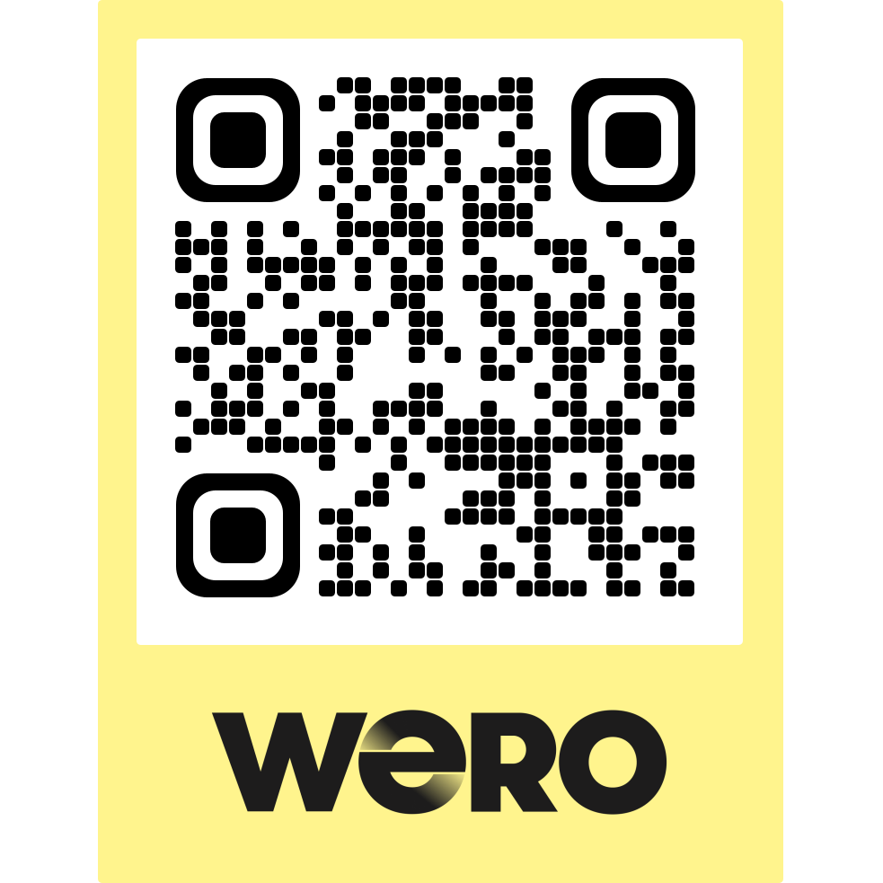 Wero-QR-Code für den Spendentopf